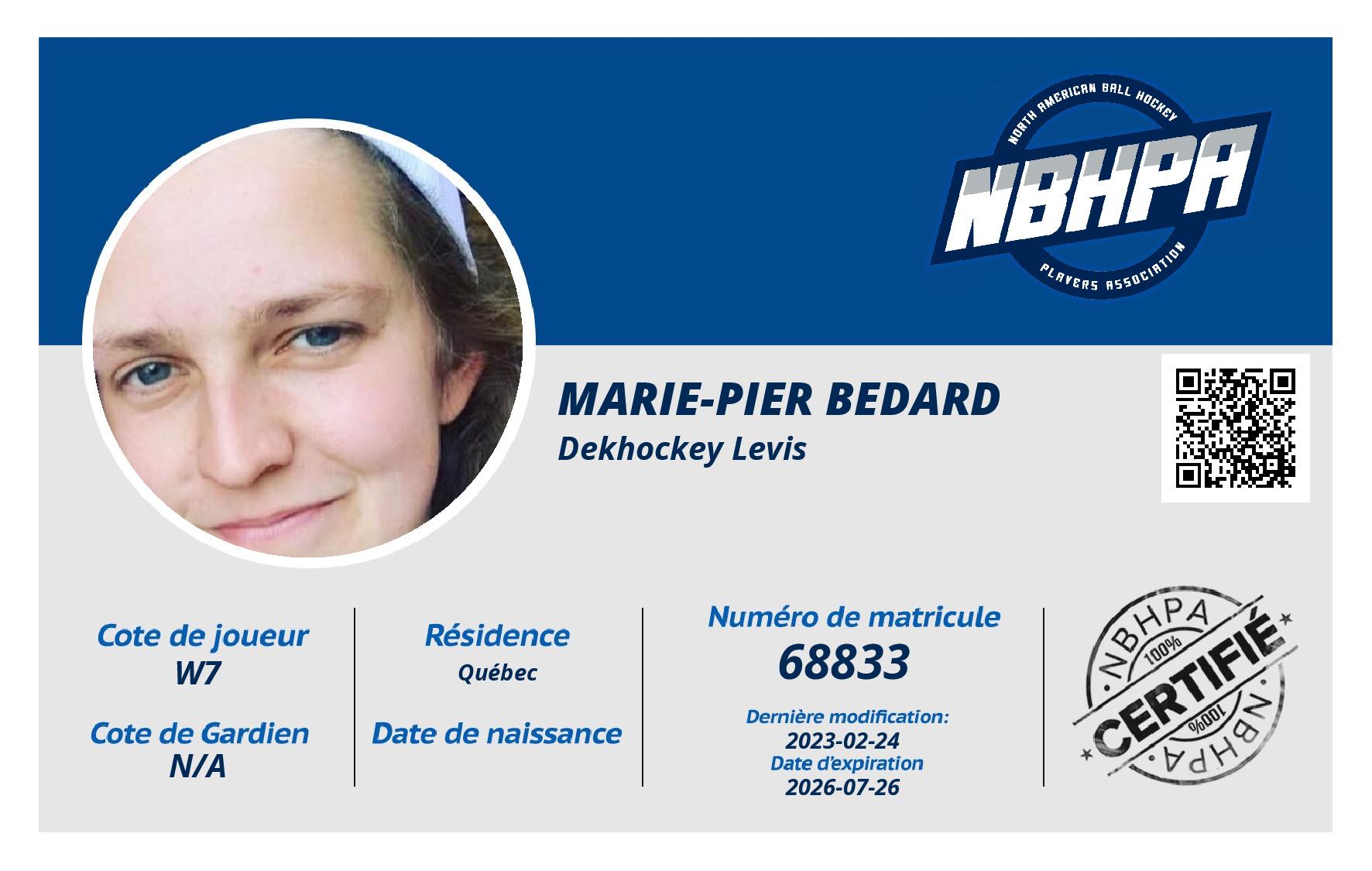 Marie-Pier Bedard