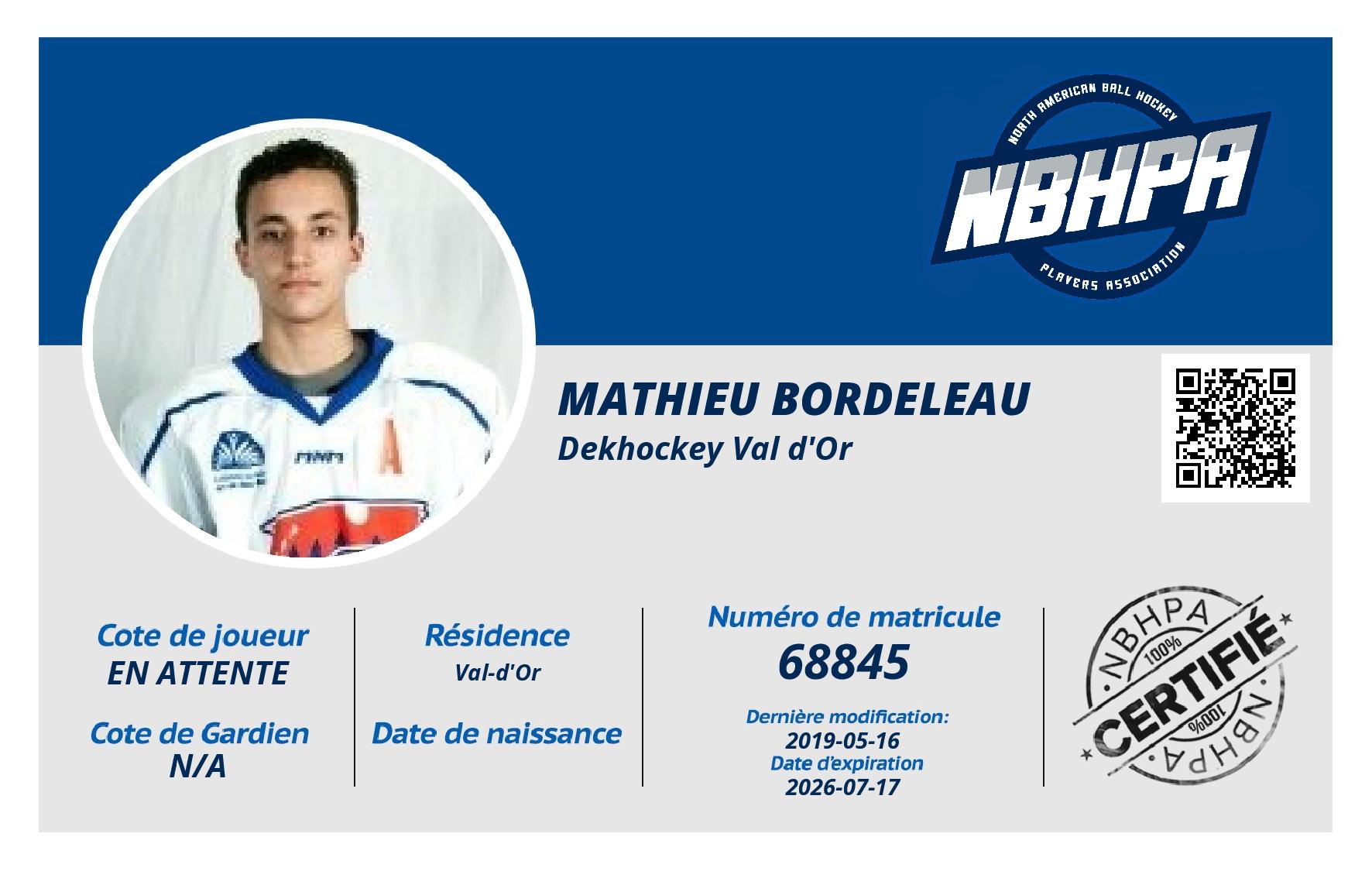 Mathieu Bordeleau