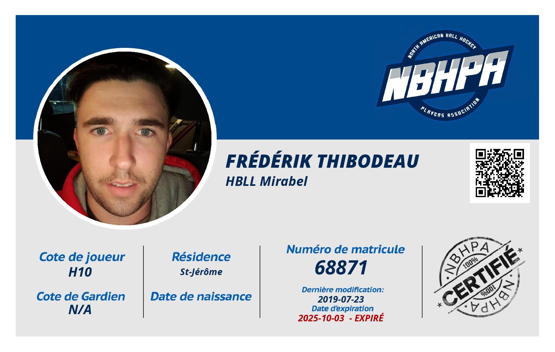 Frédérik Thibodeau 