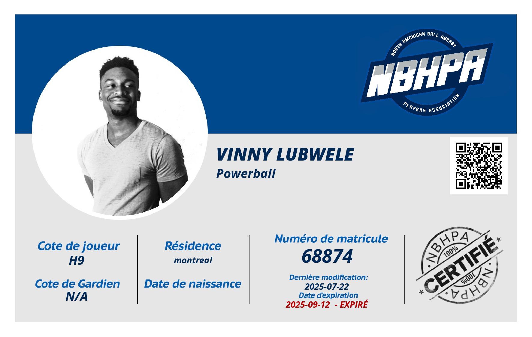 Vinny Lubwele