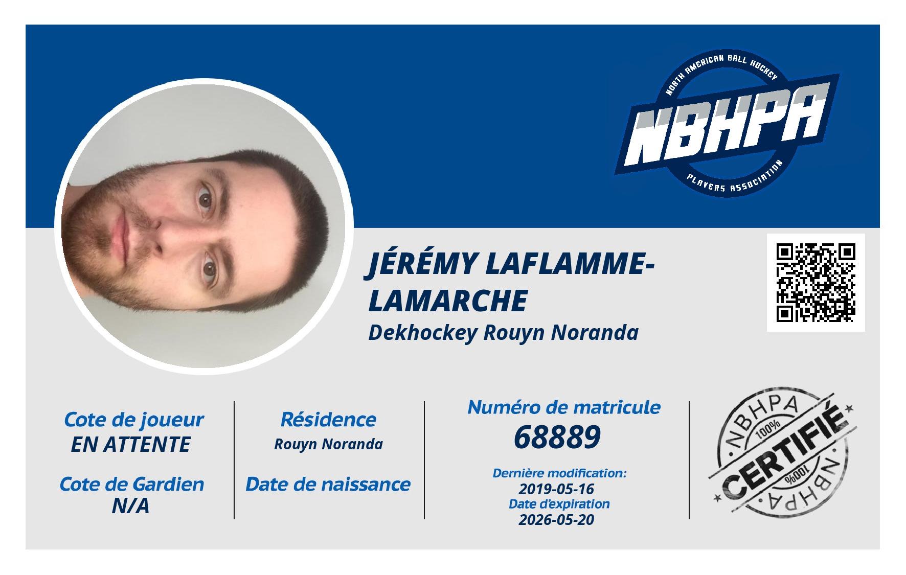 Jérémy Laflamme-Lamarche