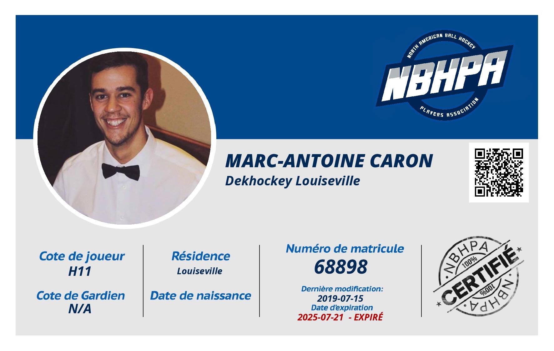 Marc-Antoine Caron