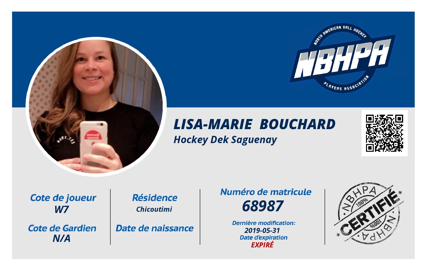 Lisa-Marie  Bouchard