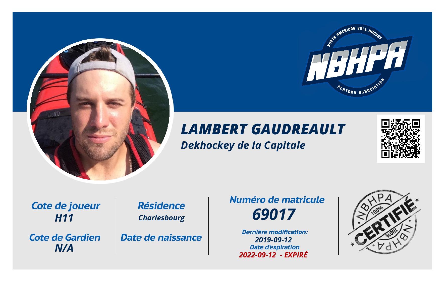Lambert Gaudreault
