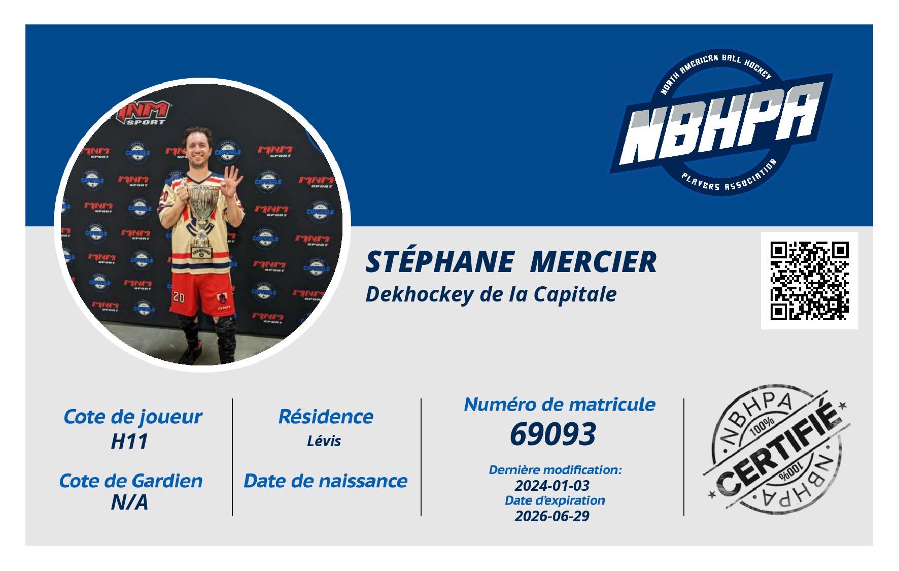 Stéphane  Mercier