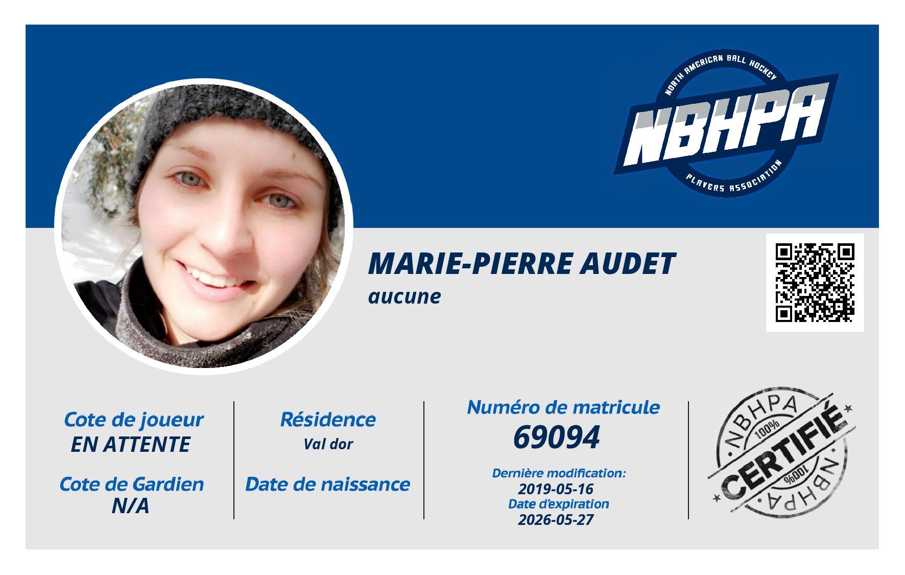 Marie-Pierre Audet