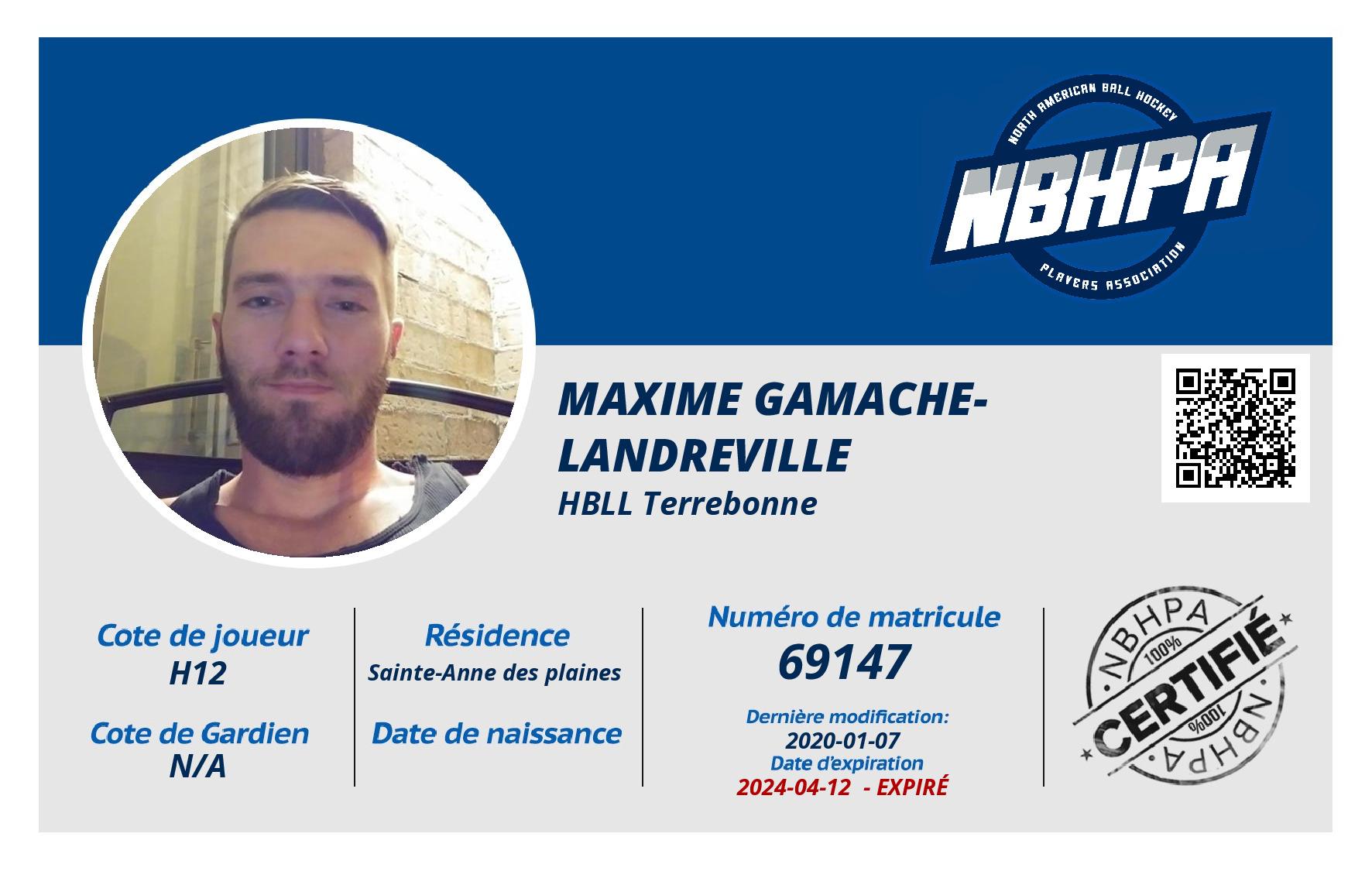 Maxime Gamache-Landreville