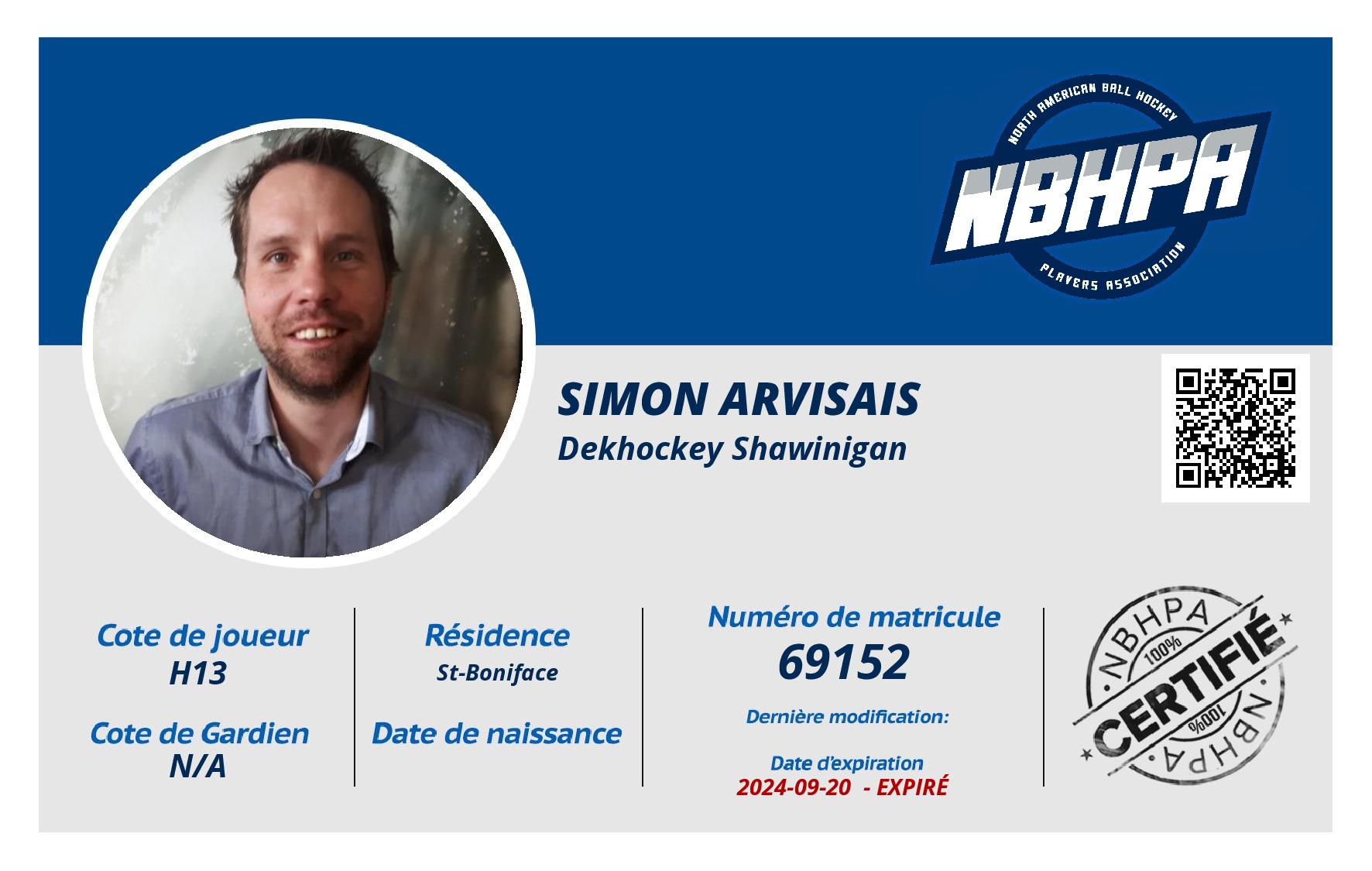 Simon Arvisais