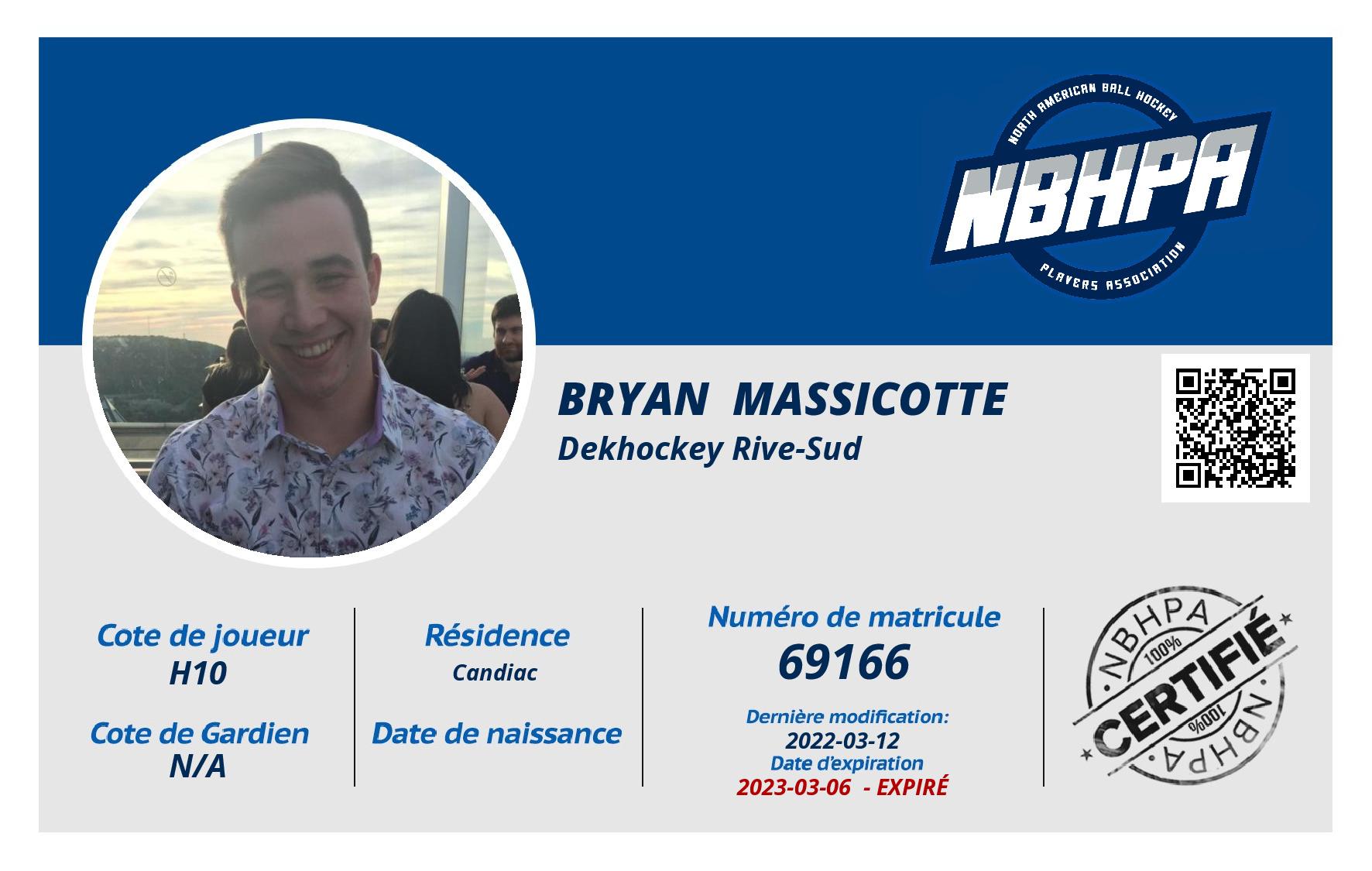 Bryan  Massicotte
