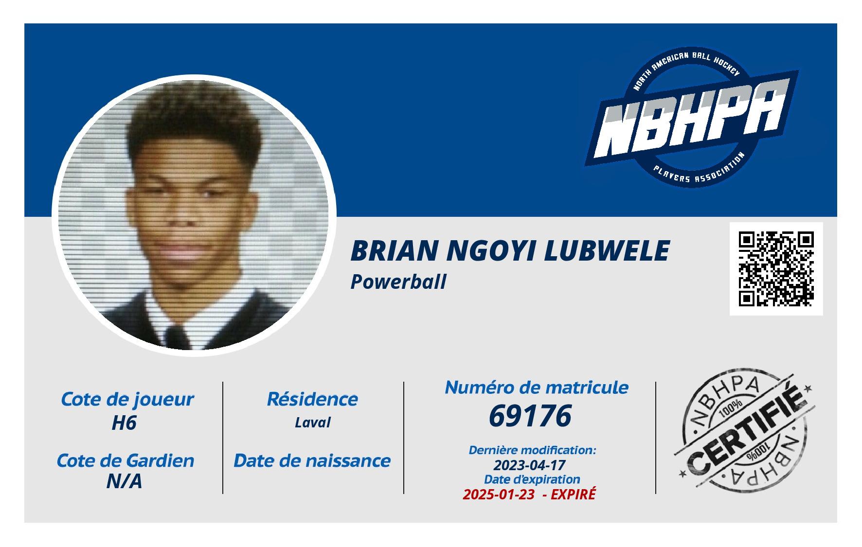 Brian Ngoyi Lubwele