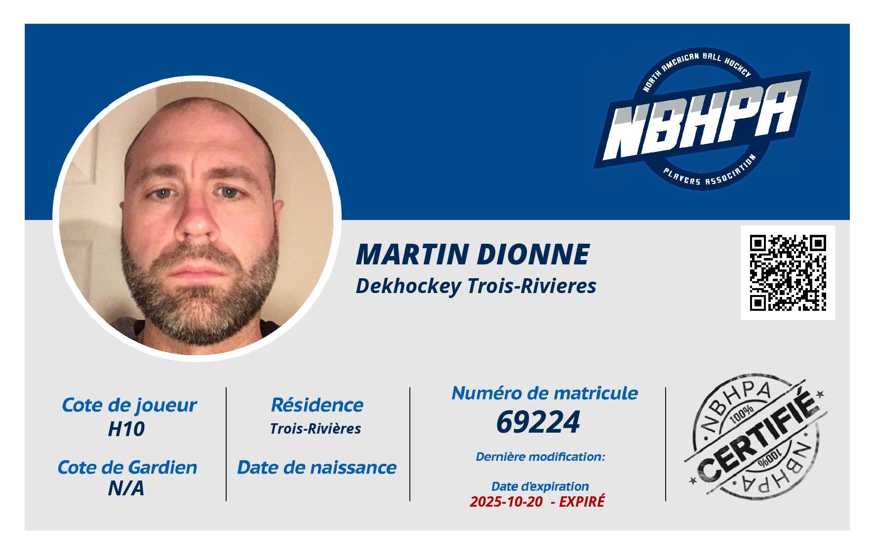 Martin Dionne