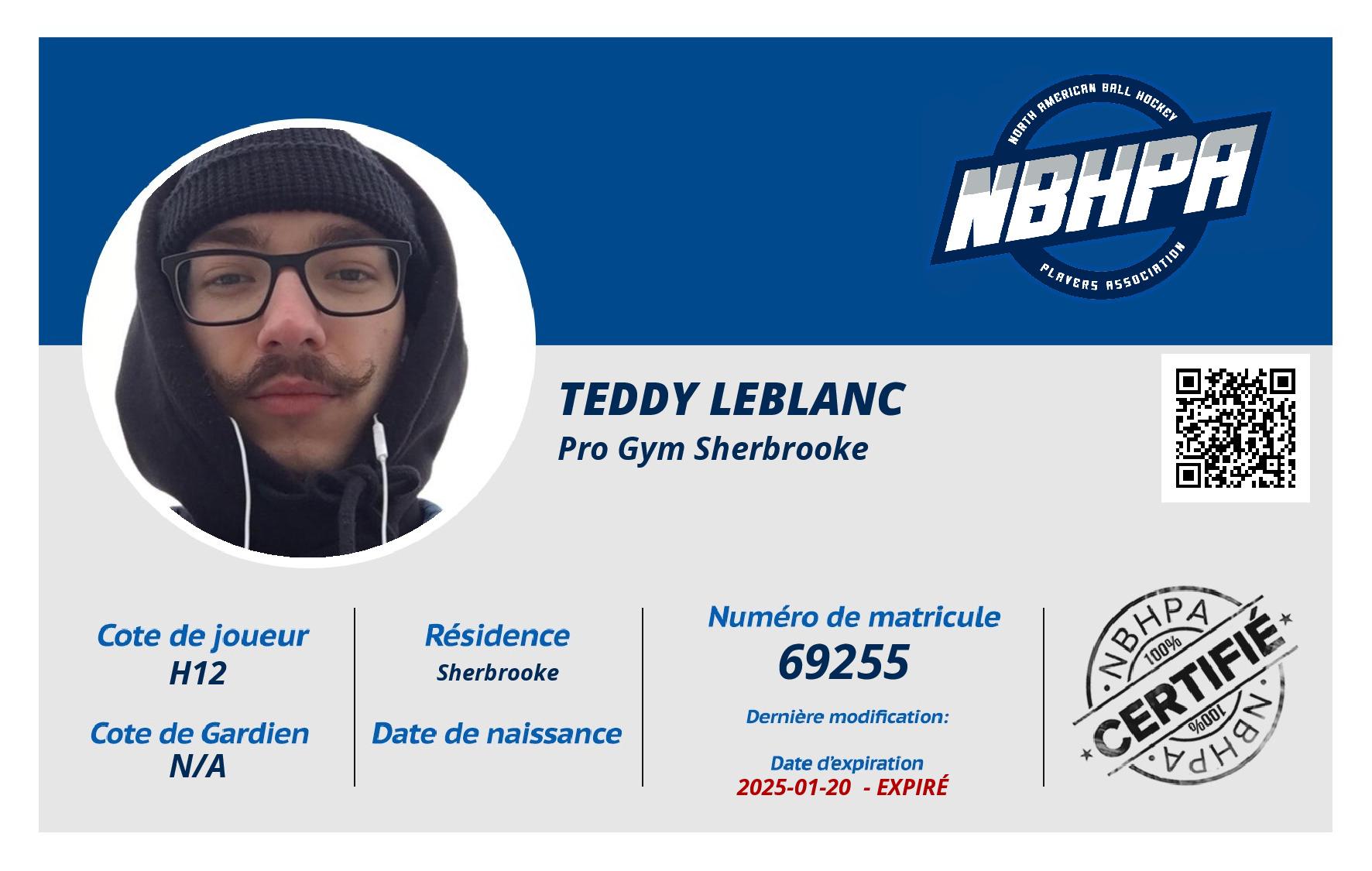 Teddy Leblanc