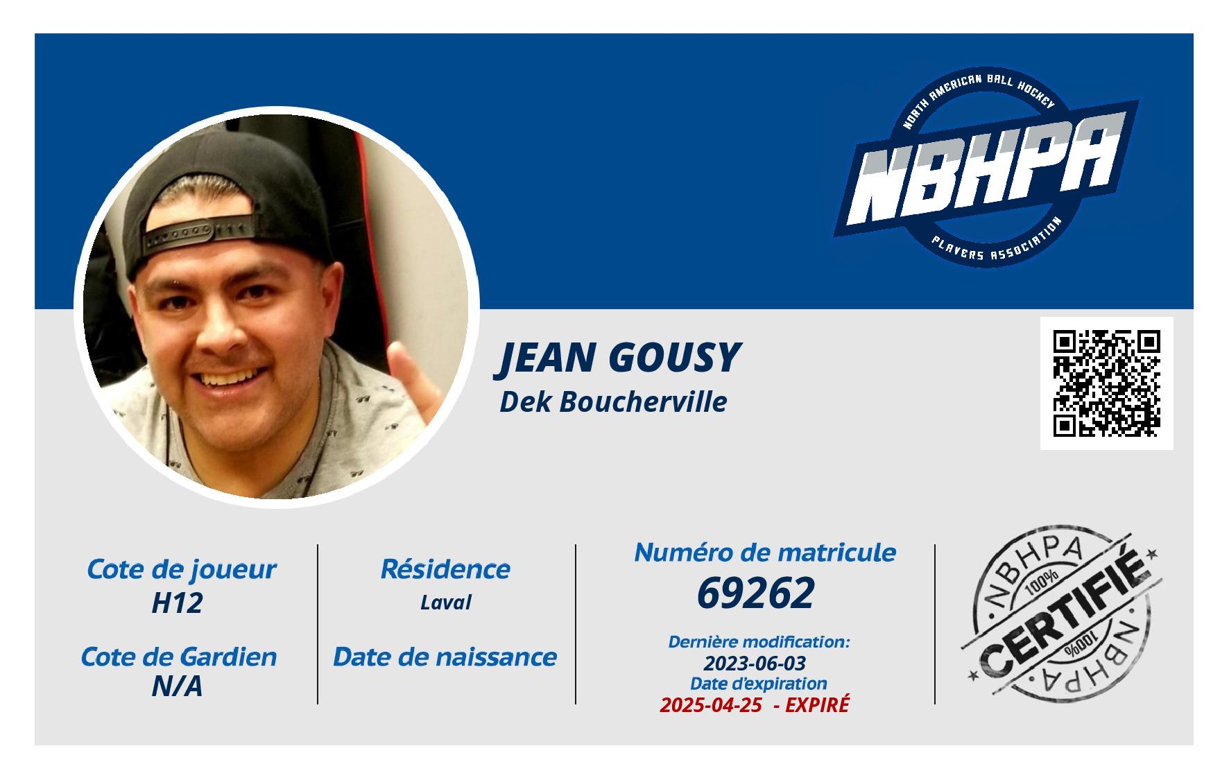 Jean Gousy