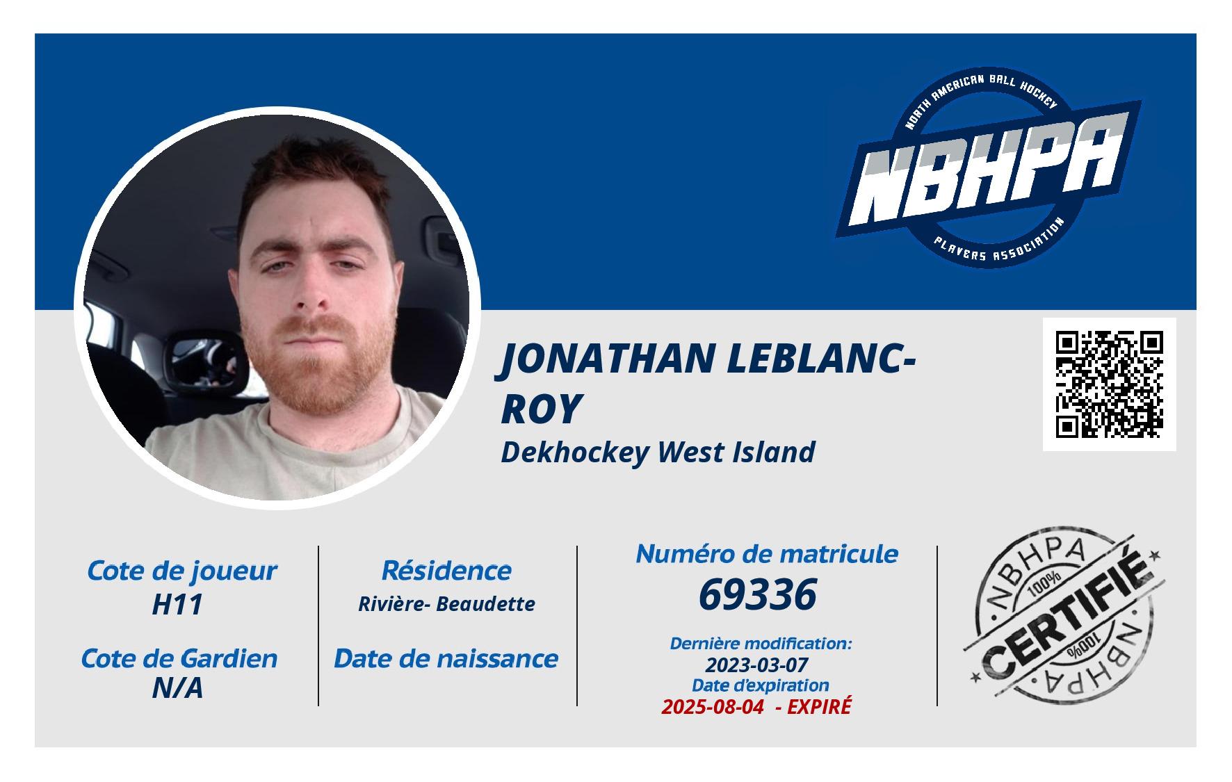 Jonathan Leblanc-roy 