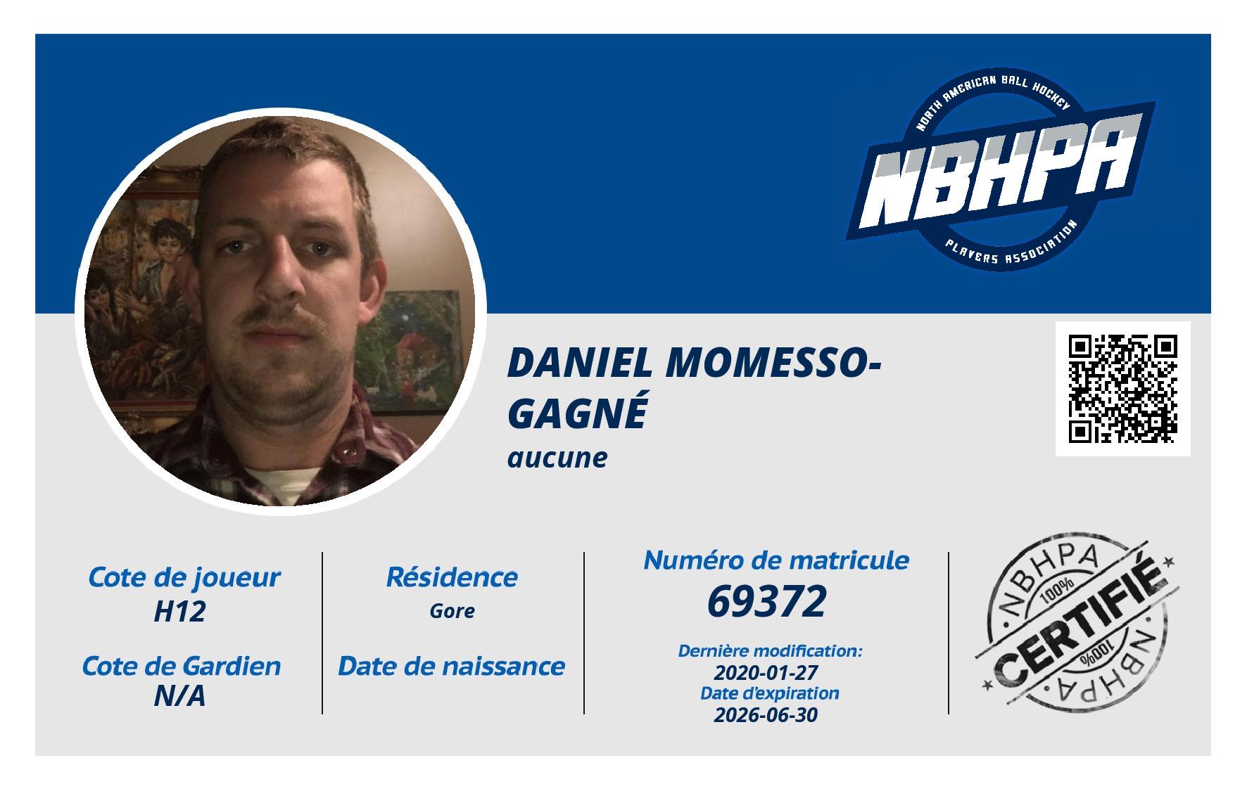 Daniel Momesso-Gagné