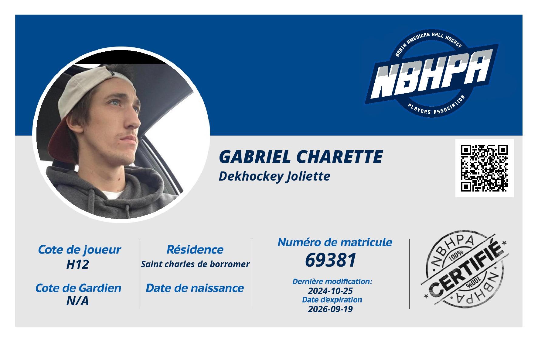 Gabriel Charette