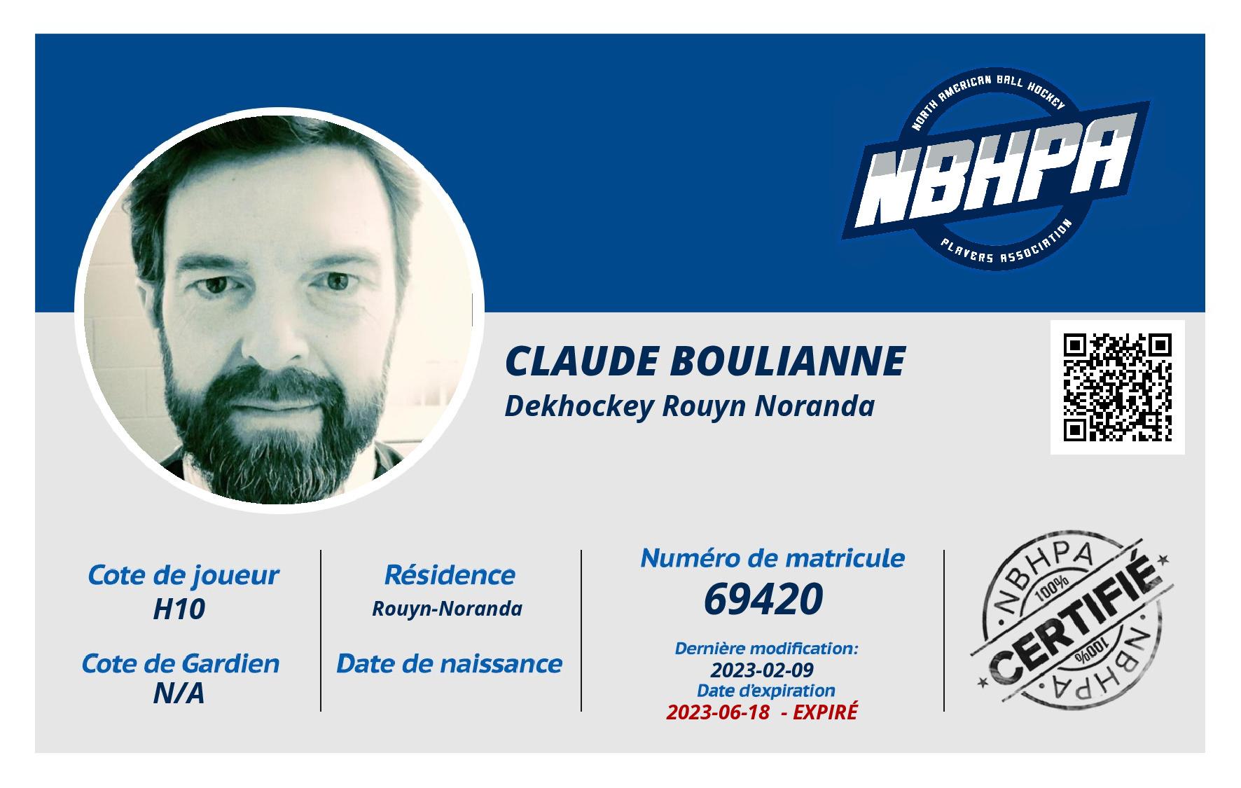 Claude Boulianne 