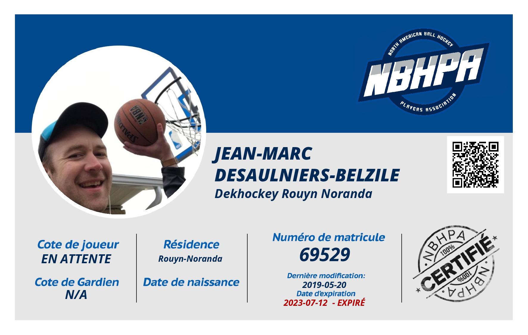 Jean-Marc Desaulniers-Belzile