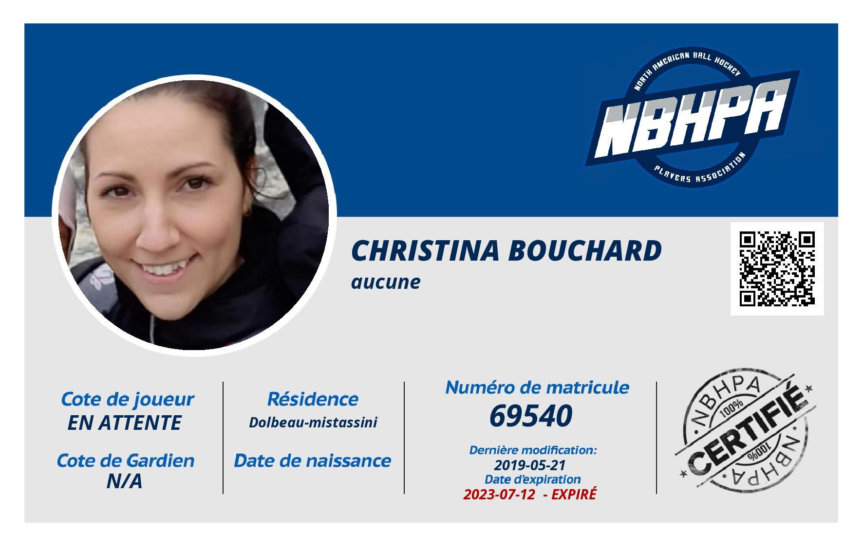Christina Bouchard