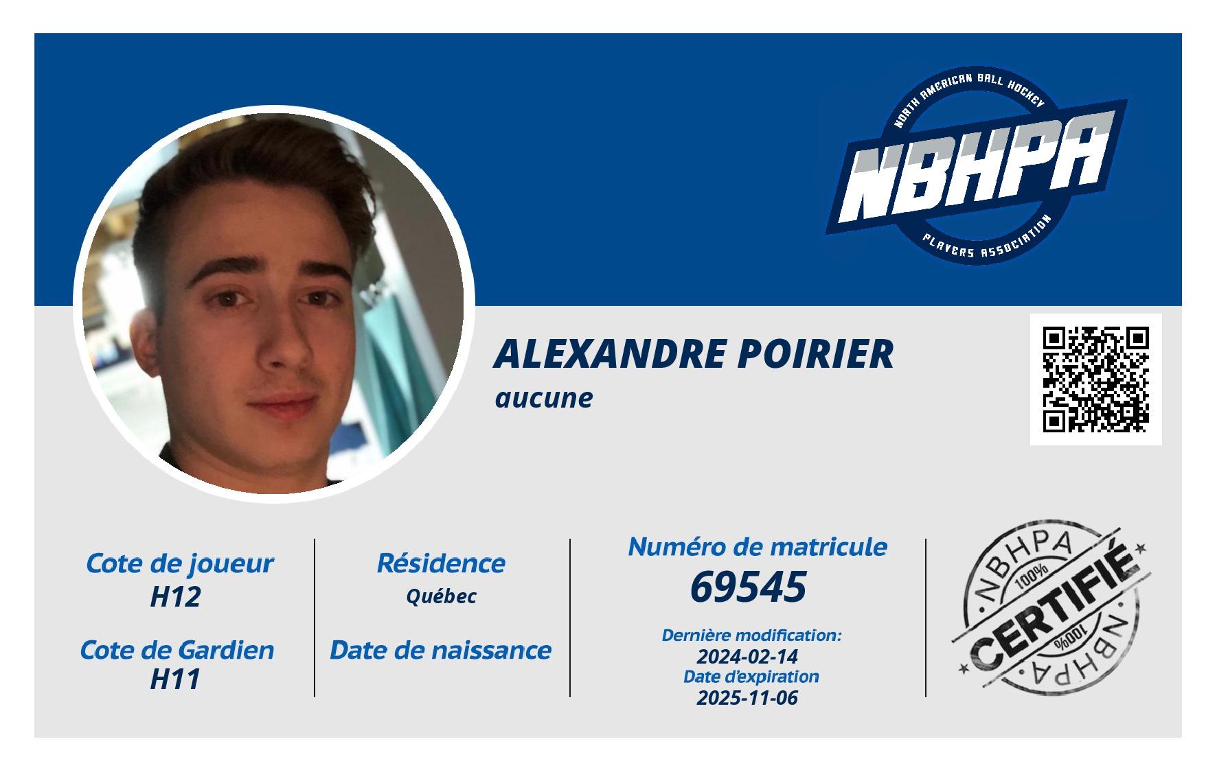 Alexandre Poirier
