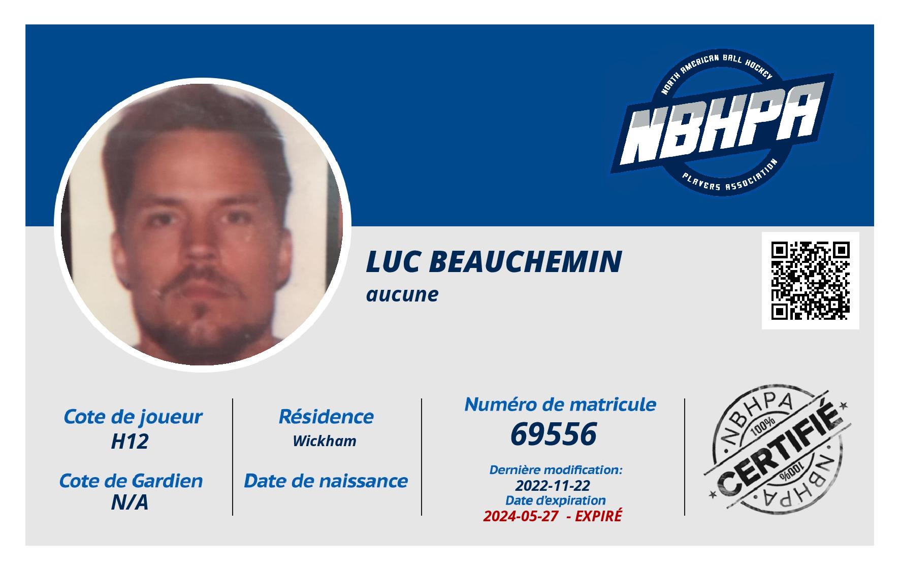 Luc Beauchemin 
