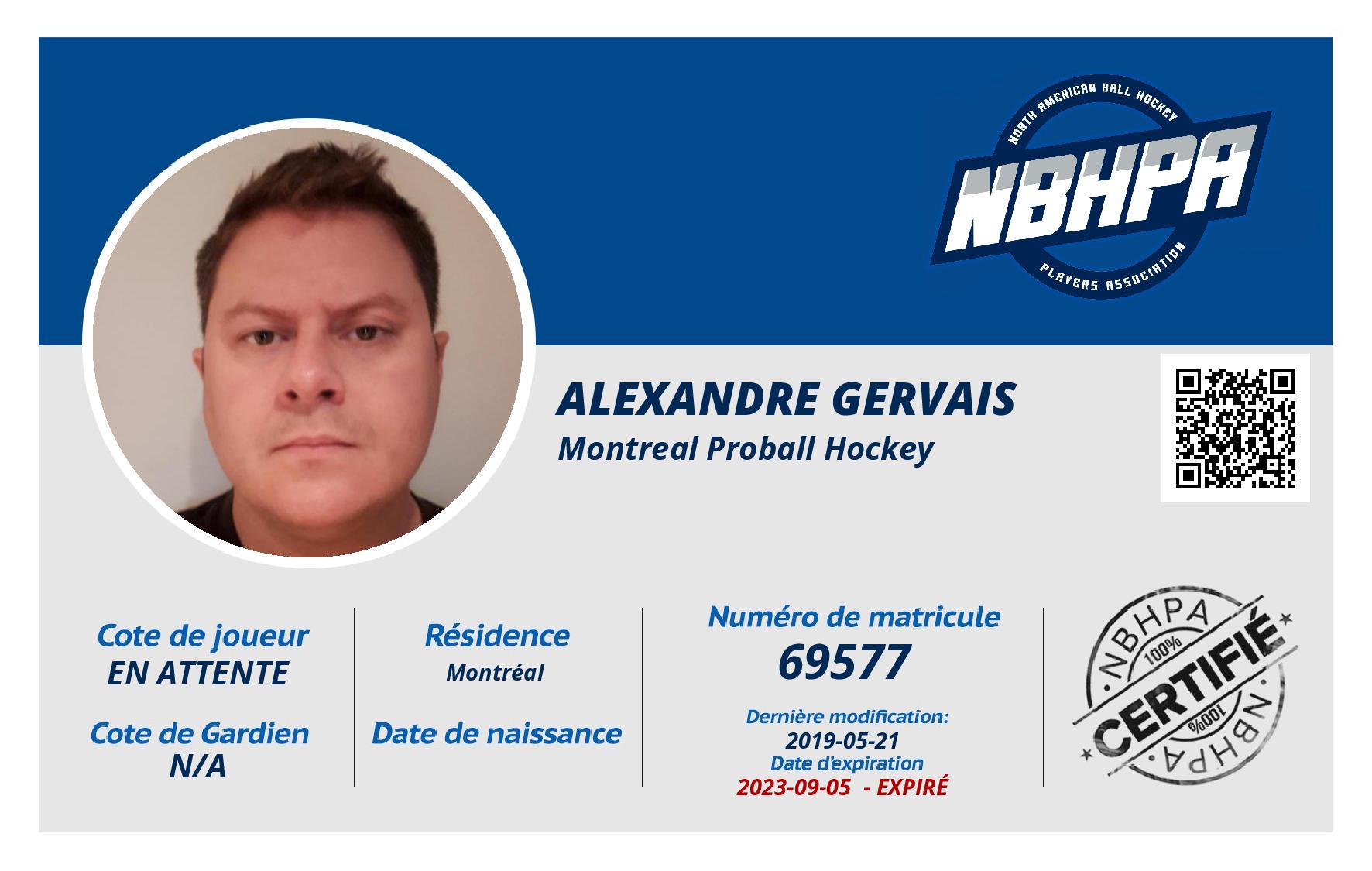 Alexandre Gervais