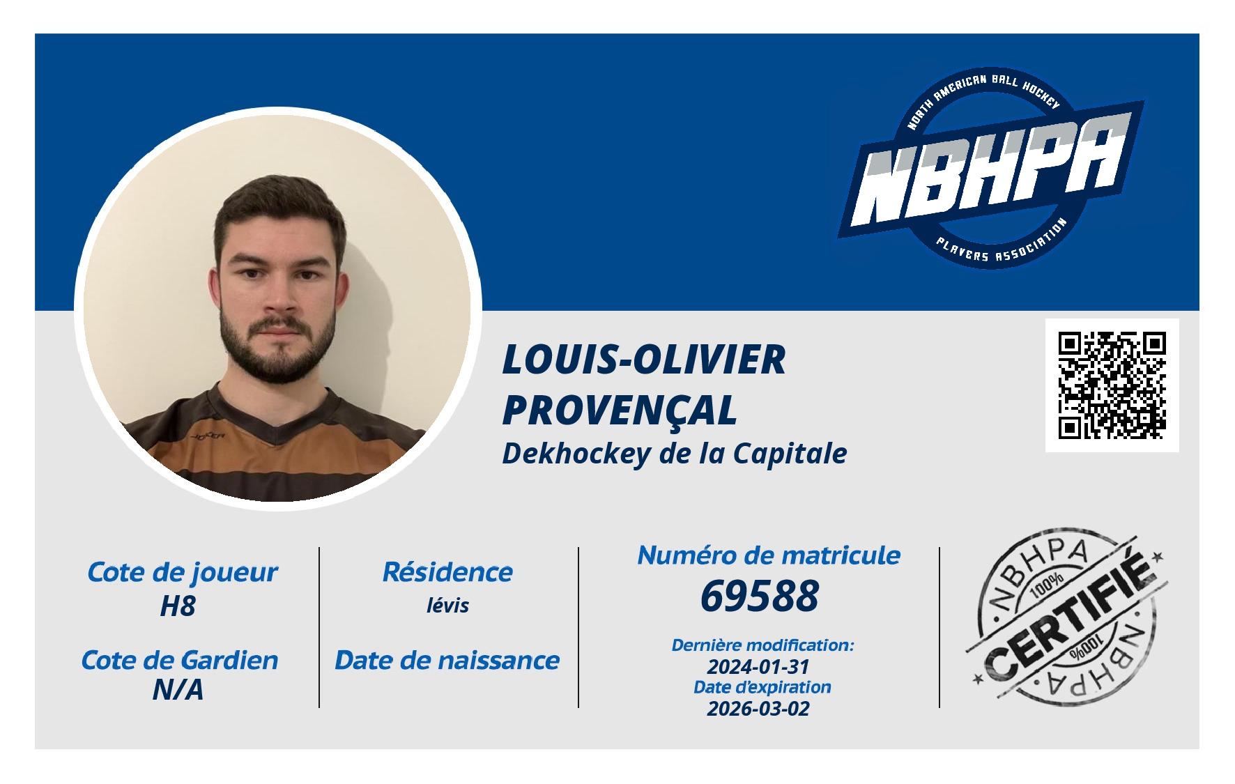 Louis-Olivier Provençal