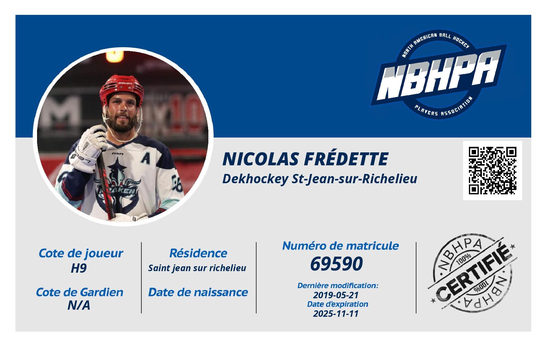 Nicolas Frédette