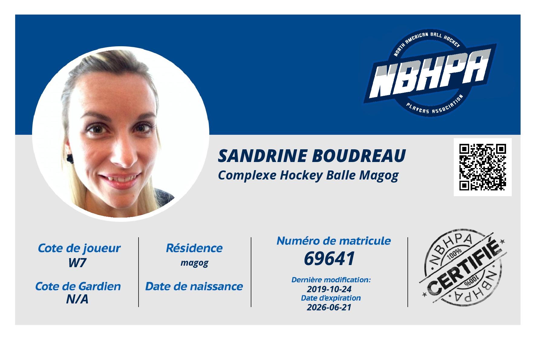 Sandrine Boudreau