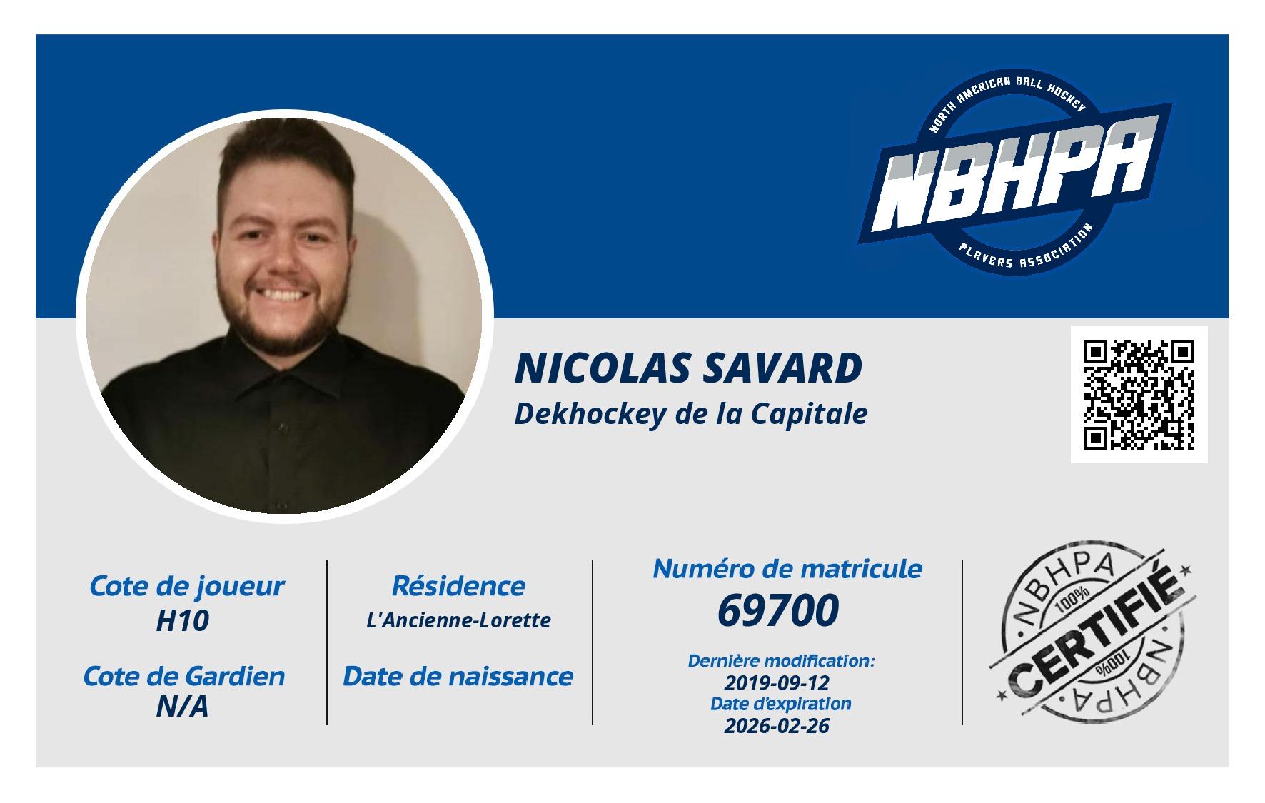 Nicolas Savard
