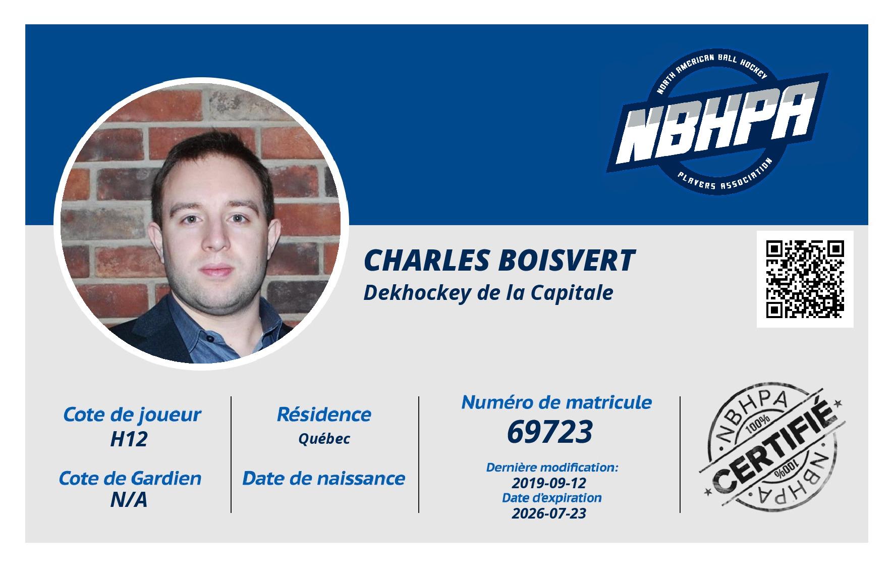 Charles Boisvert