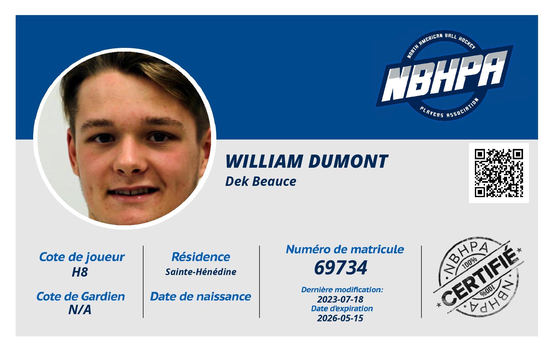 William Dumont