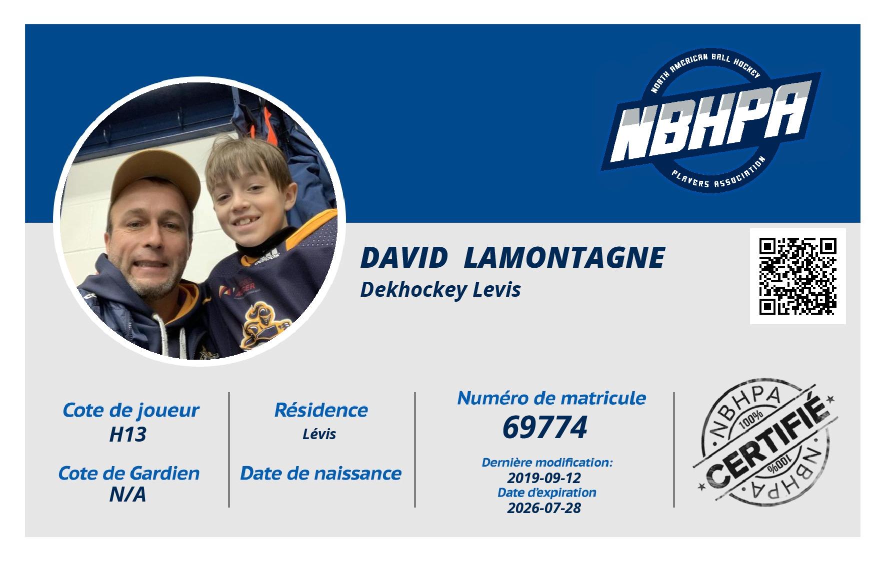 David  Lamontagne 