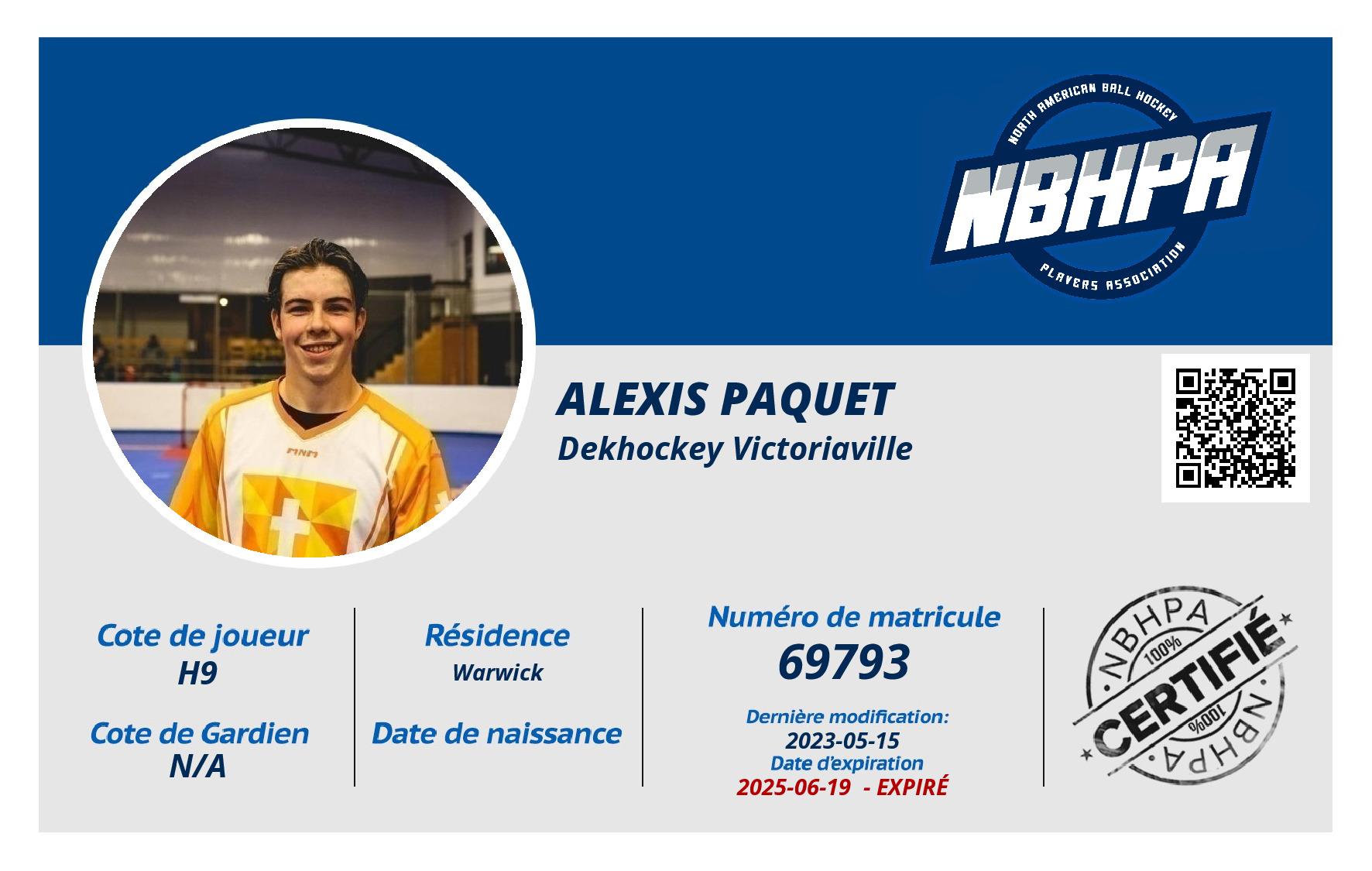 Alexis Paquet