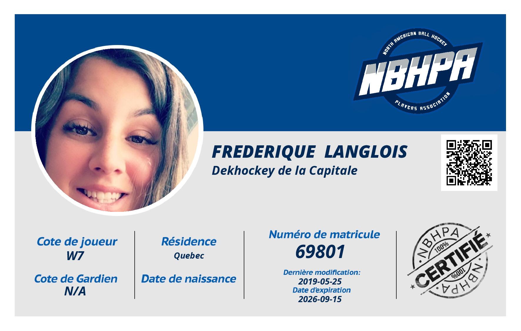 Frederique  Langlois