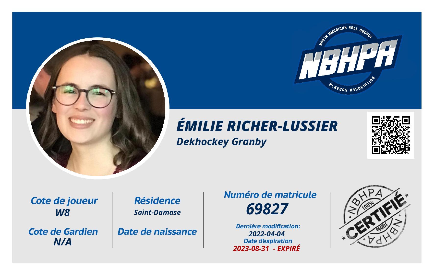 Émilie Richer-Lussier