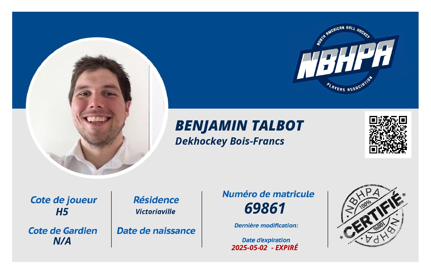 Benjamin Talbot