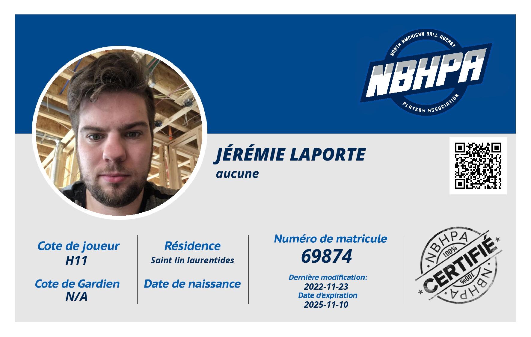 Jérémie Laporte