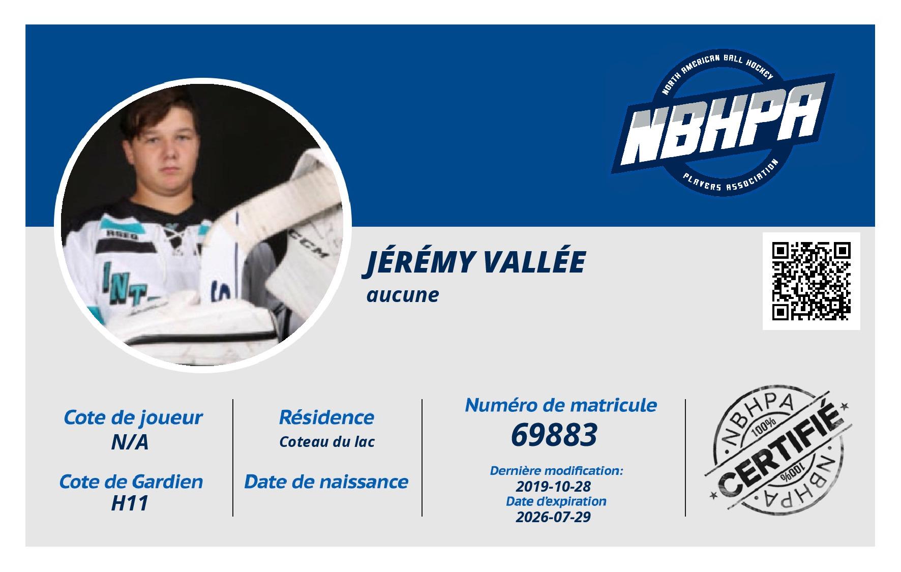 Jérémy Vallée