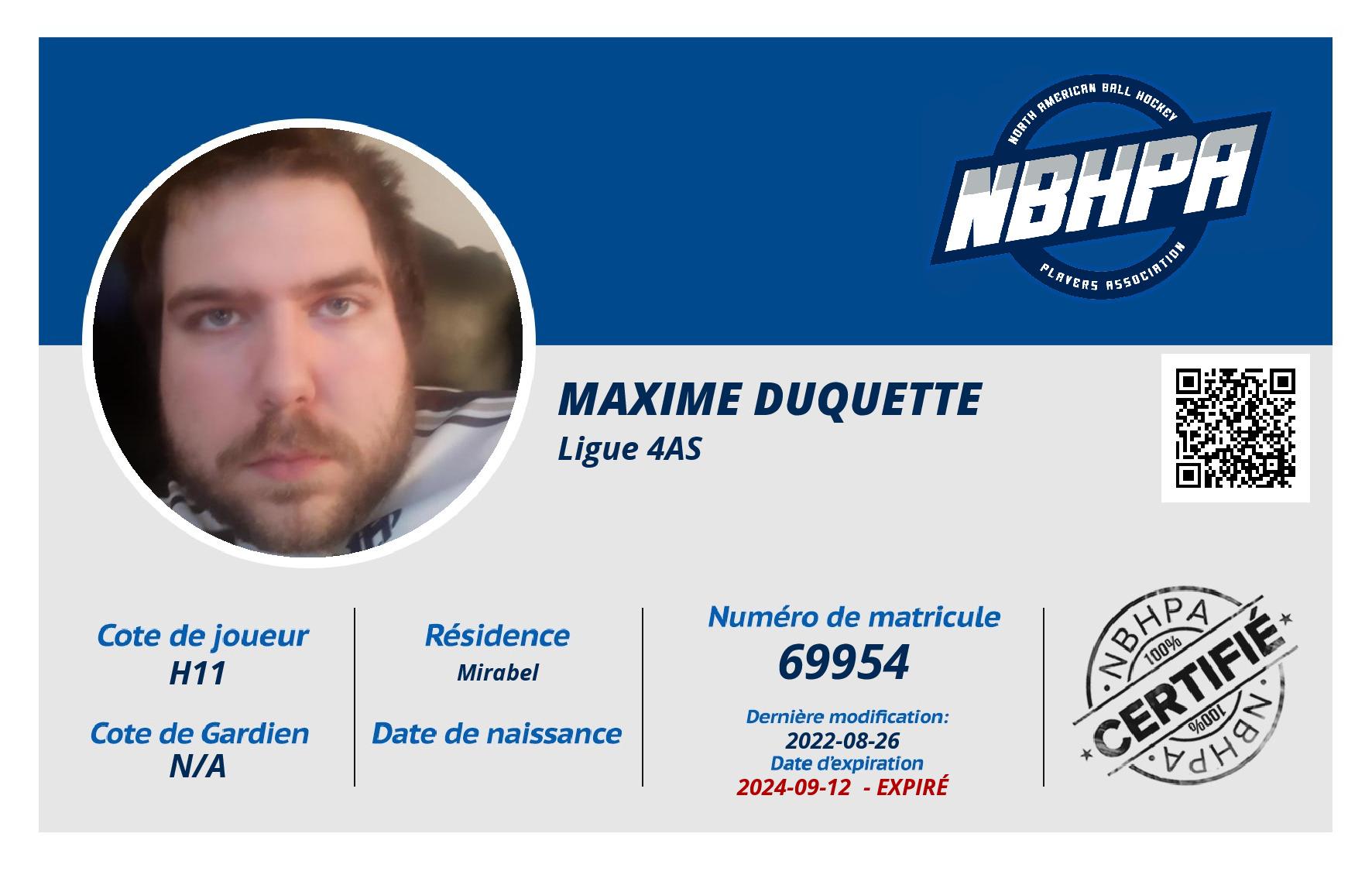 Maxime Duquette