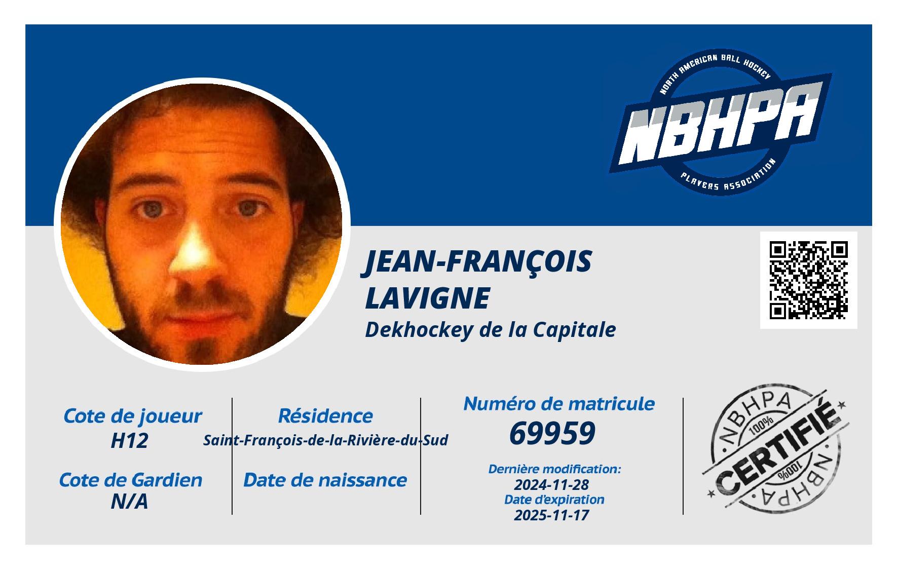 Jean-François Lavigne