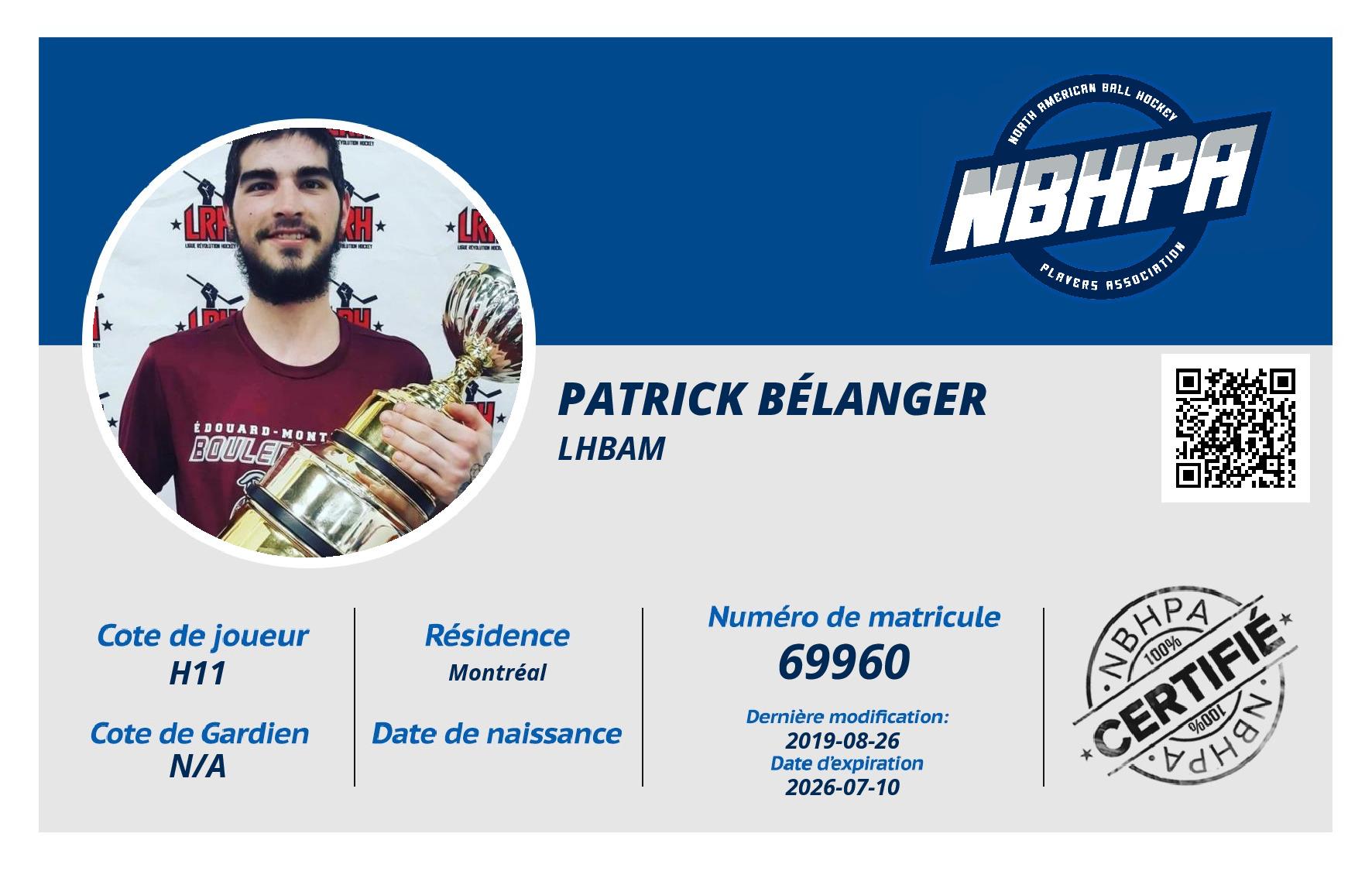 Patrick Bélanger