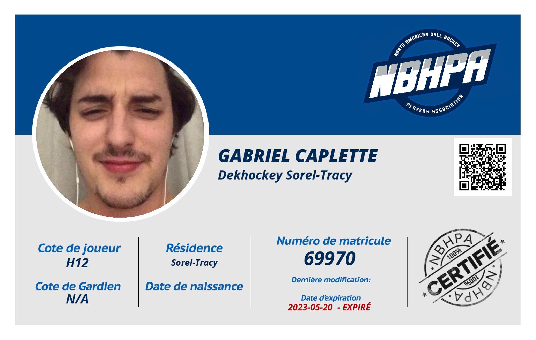 Gabriel Caplette