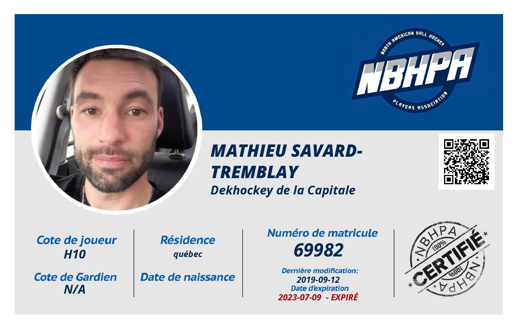 Mathieu Savard-Tremblay