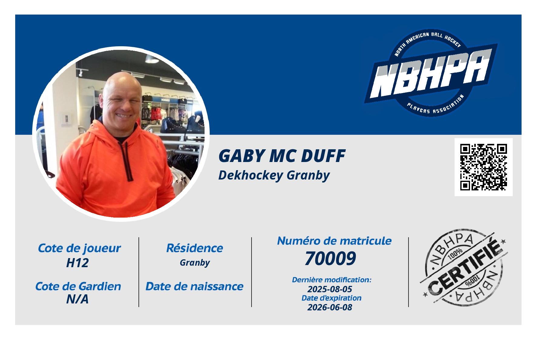 Gaby Mc Duff
