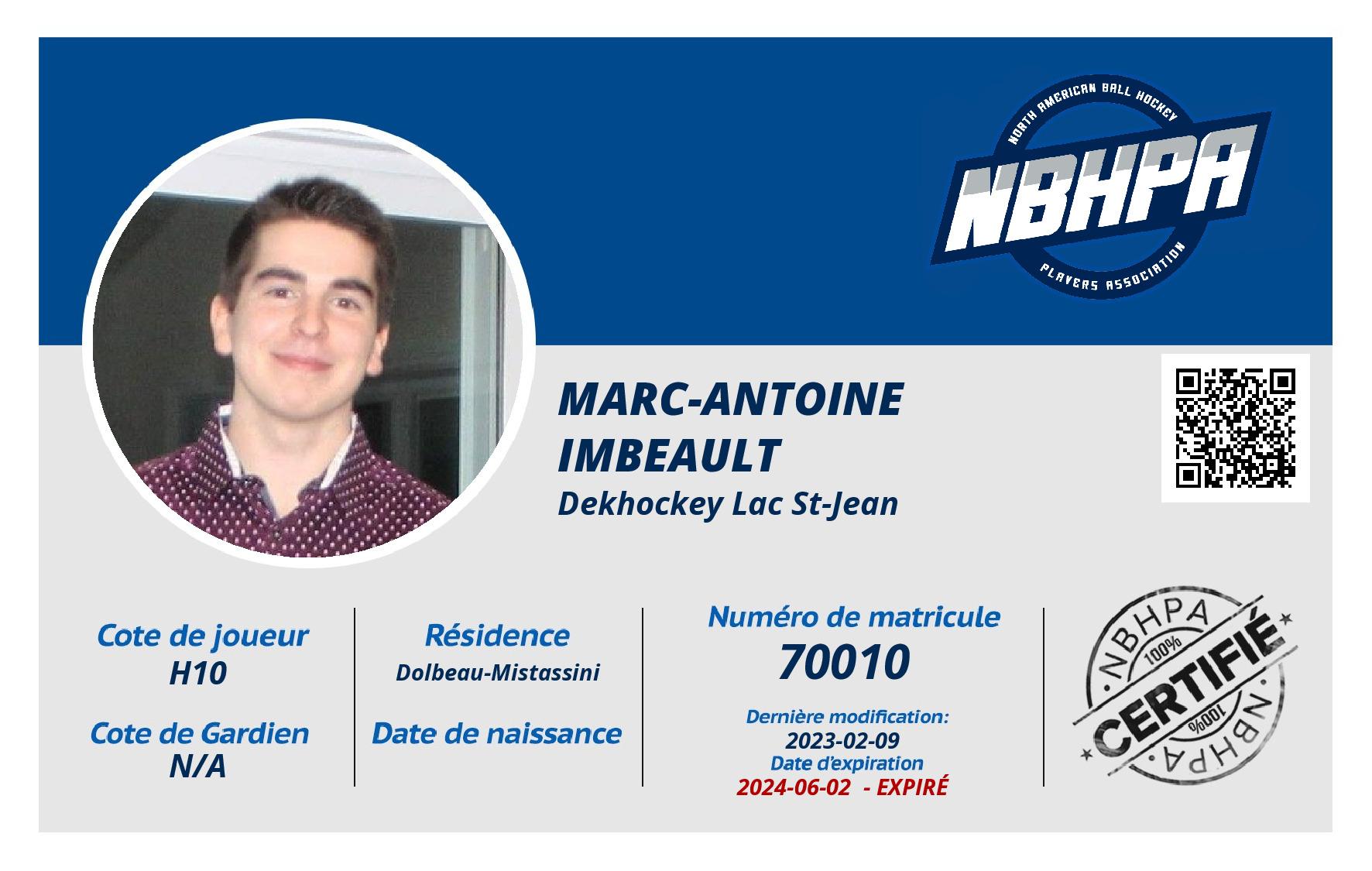 Marc-Antoine Imbeault