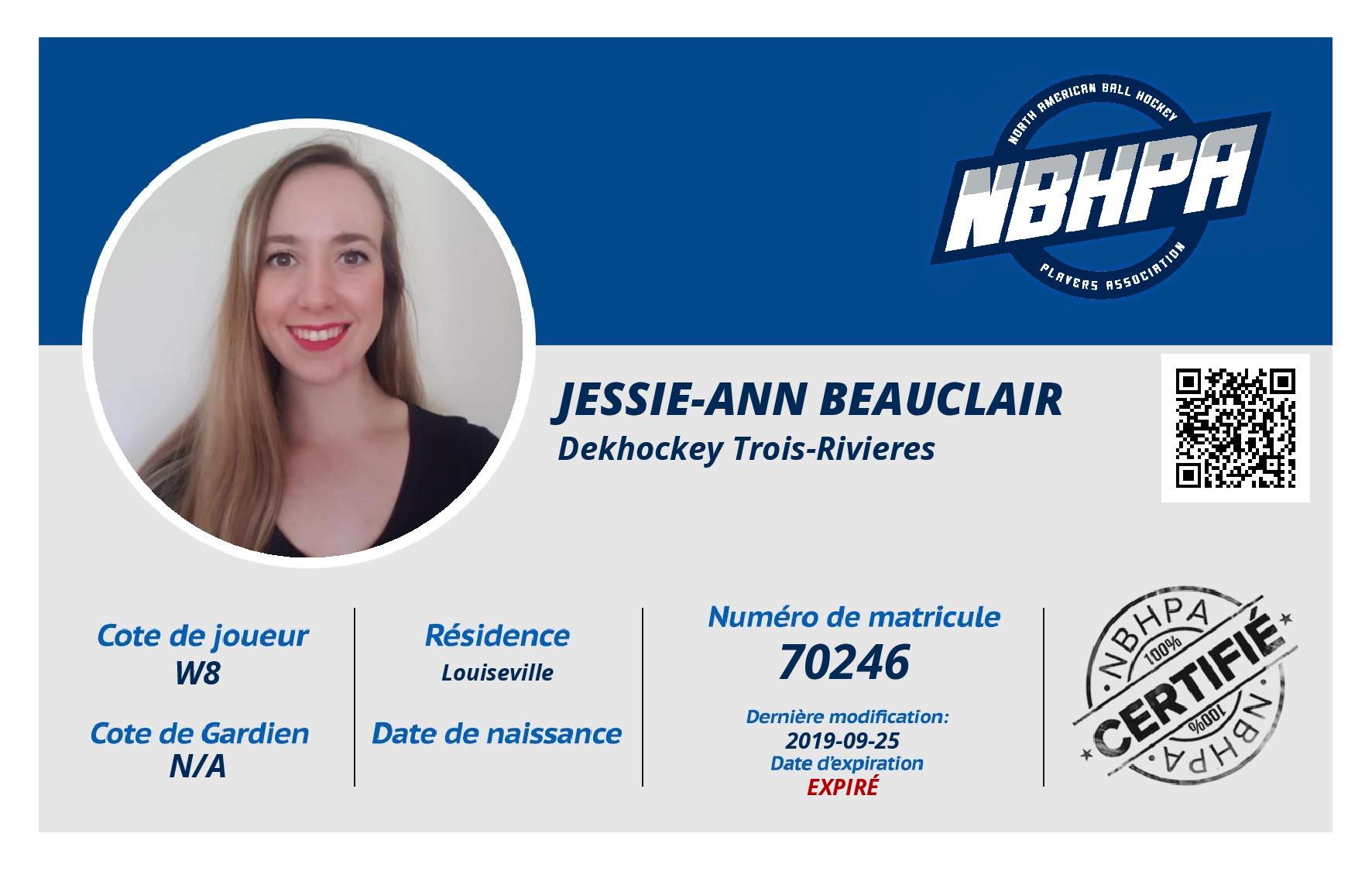 Jessie-Ann Beauclair