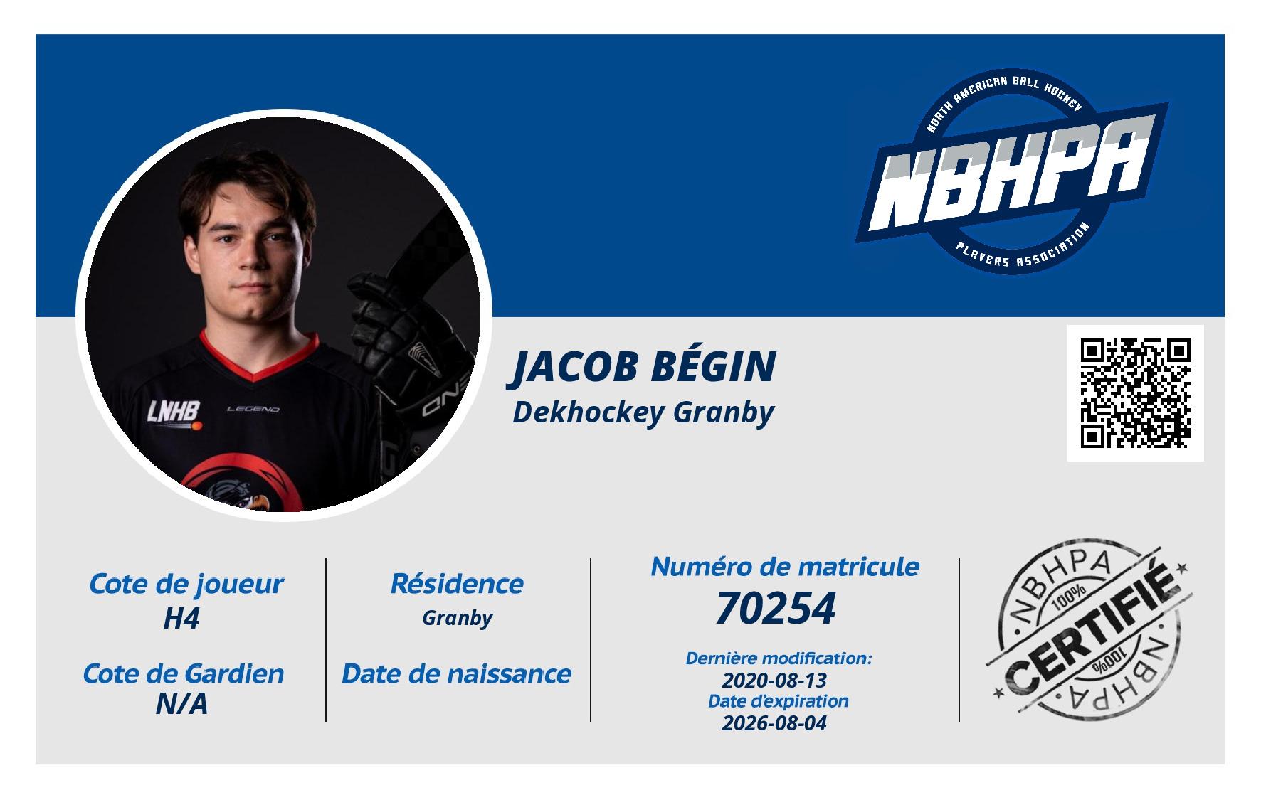 Jacob Bégin