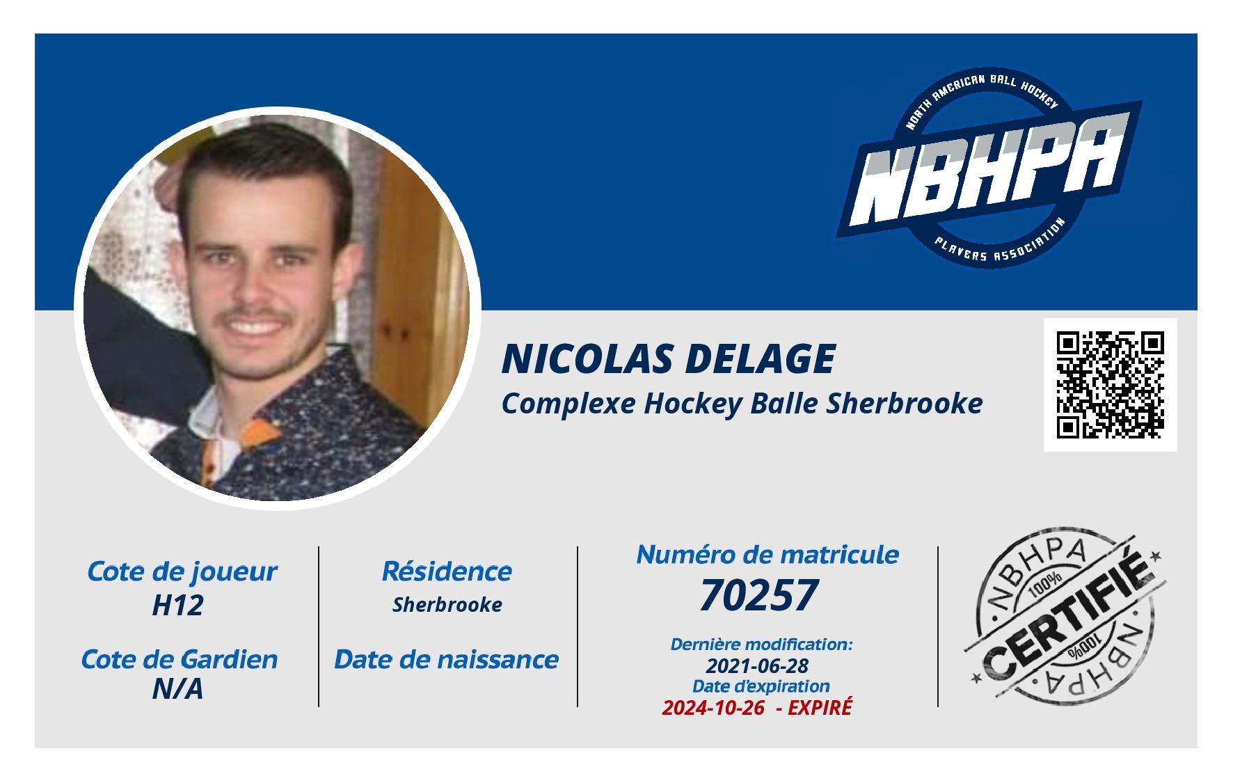 Nicolas Delage