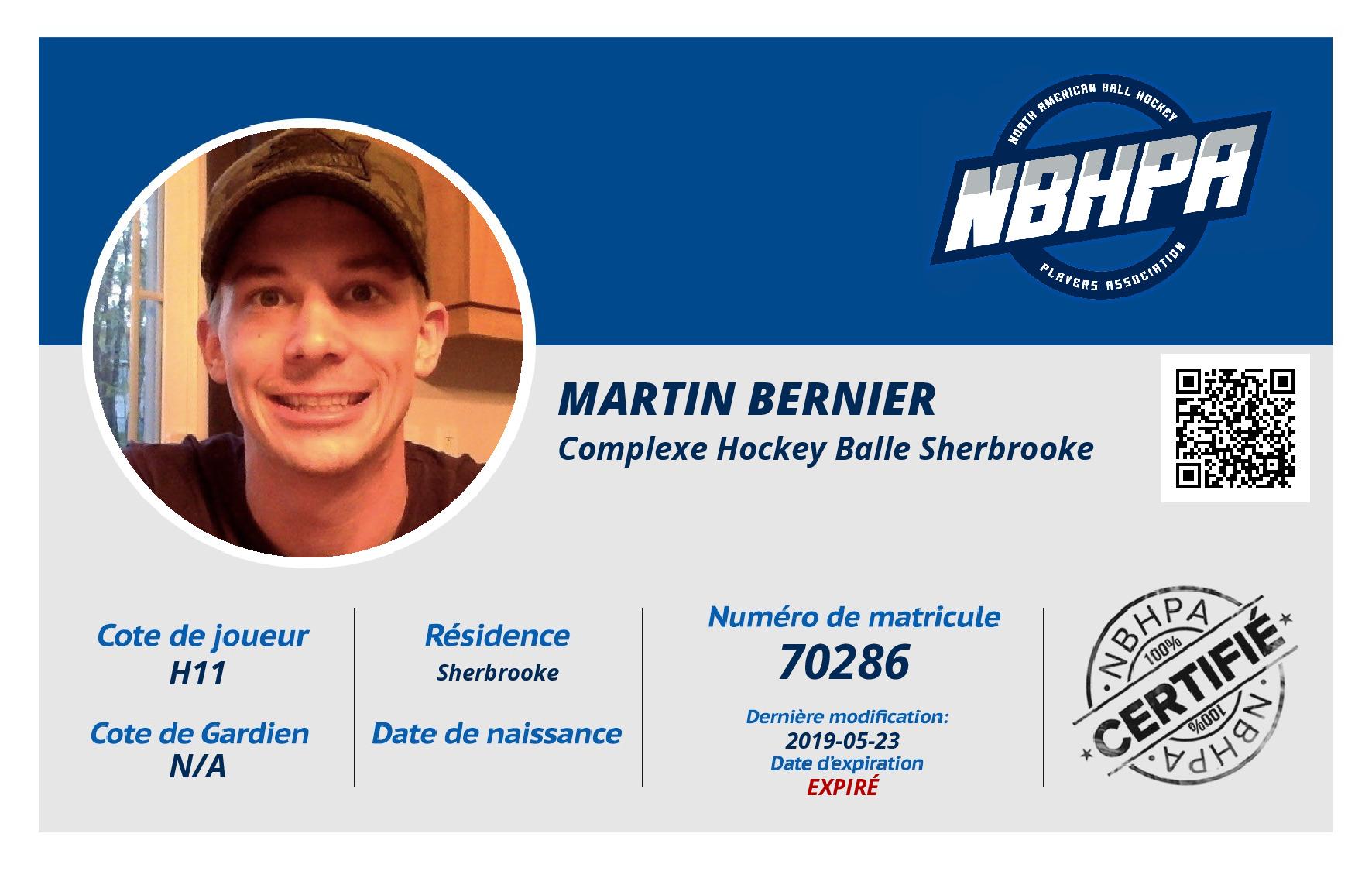 Martin Bernier